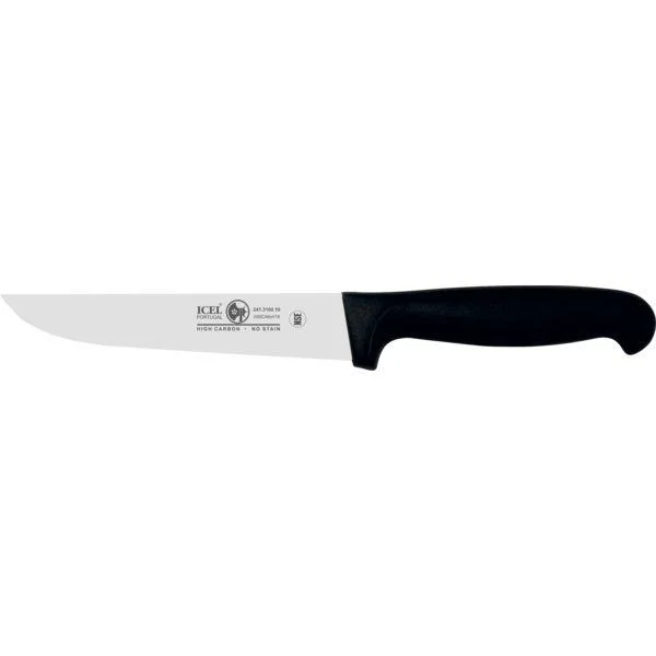 Utolsó esély Konyhakés, 22 cm, Gastro, fekete