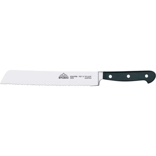 Biztonságos vásárlás Kenyérszeletelő kés, 26 cm kovácsolt penge, Stubai
