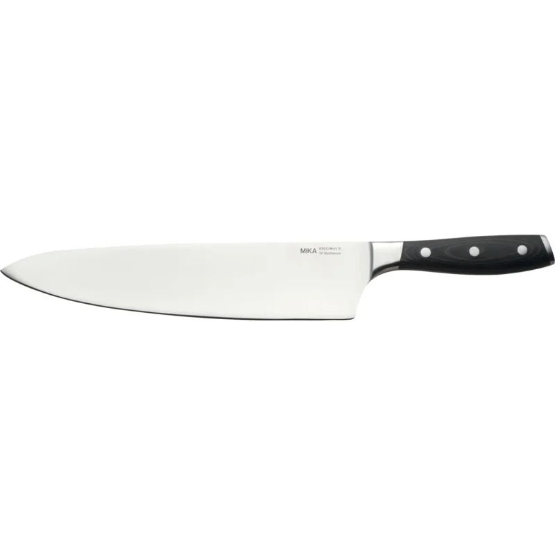 Biztonságos fizetés Szakmai konyhai húskés 380 mm, penge 260 mm, Mika