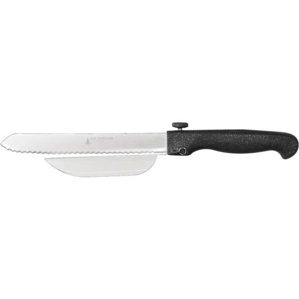 Exkluzív ajánlat LAUTERJUNG Hullámos kés távtartó ellenrésszel, pengehossz 180 mm