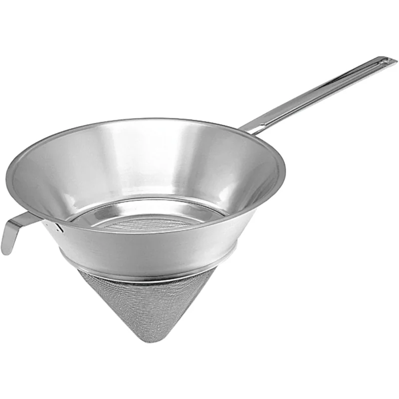 Rozsdamentes hegyes szita, Pujadas, 24 cm, finom alj Kihagyhatatlan ajánlat