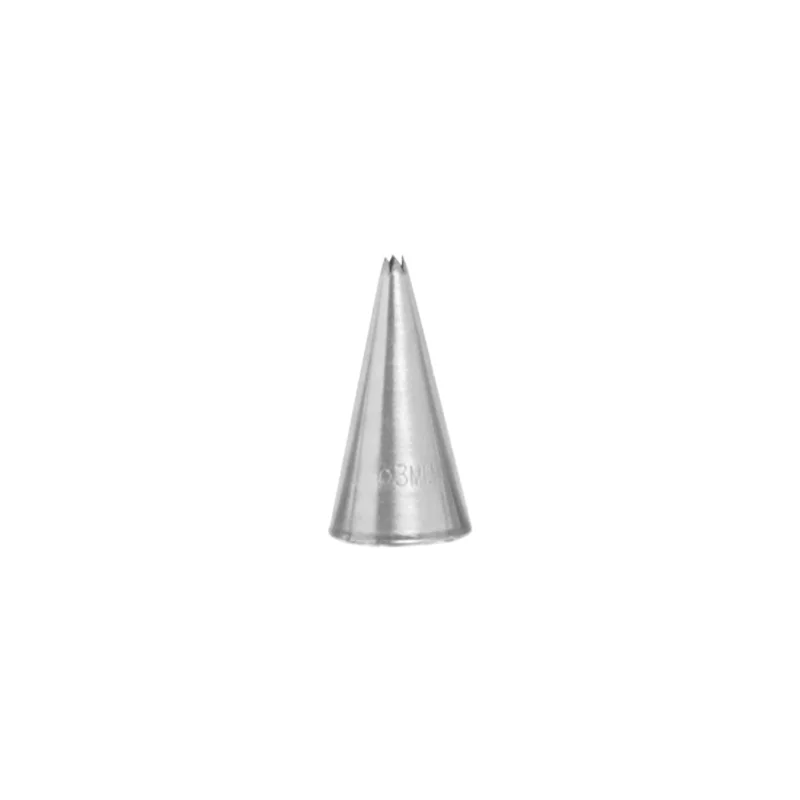 Díszítőcső, csillag alakú, Schneider, 3 mm Végkiárusítás
