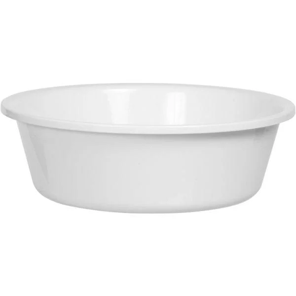 Akciós ár Kemény műanyag tál, Gastro, 2 l, fehér