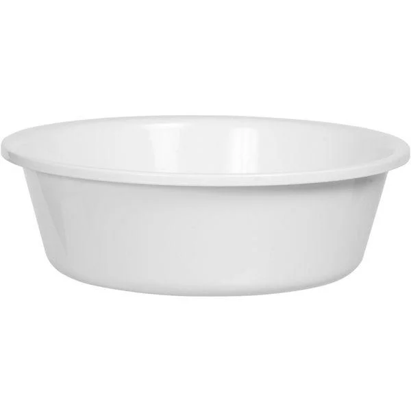 Kemény műanyag tál, Gastro, 7,5 l, fehér Outlet