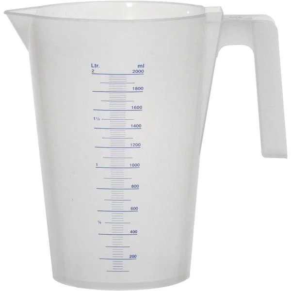Műanyag mérőpohár Lauterjung Solingen 2000 ml Újdonság