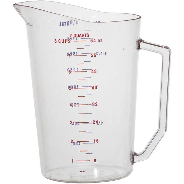 Legjobb ár Műanyag mérőpohár Cambro 2000 ml