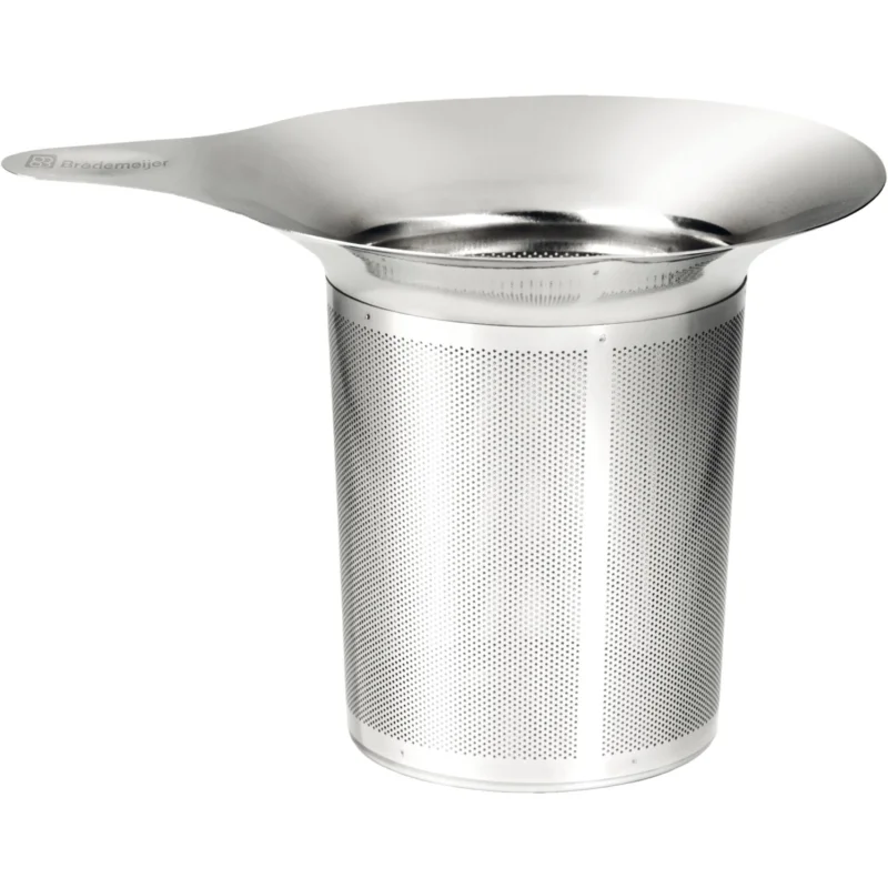BREDEMEIJER Rozsdamentes acél teaszűrő, univerzális, magasság 80 mm, hossz 90 mm, szélesség 114 mm Különleges ajánlat