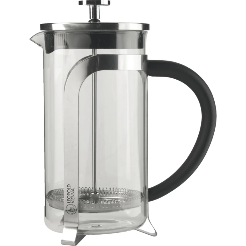 Szuper ajánlat LEOPOLD VIENNA Shiny French Press, űrtartalom 0,60 liter, magasság 210 mm