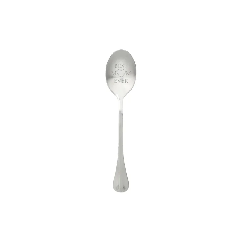 Bestseller One Message Spoon Kanal Best Mom Ever, Hossz 150 mm, Szélesség 35 mm