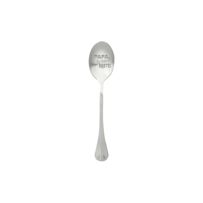 One Message Spoon Kanál Papa, du bist der beste!, Hosszúság 150 mm, Szélesség 35 mm Kedvezményes ár