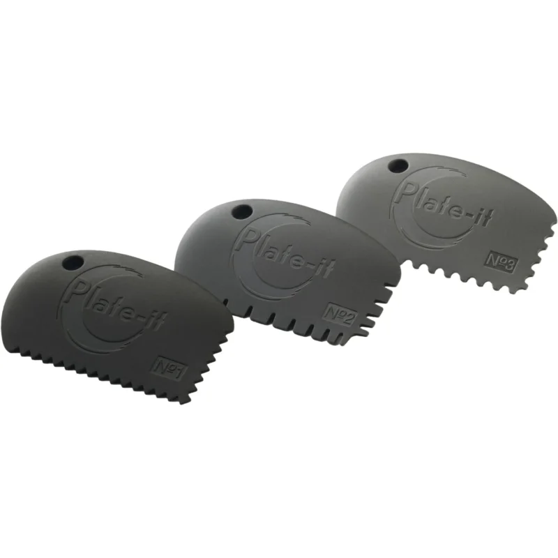 Kedvezményes ár Plate-it Díszítő spatula készlet, 3 db, magasság 25 mm, hosszúság 125 mm, szélesség 75 mm