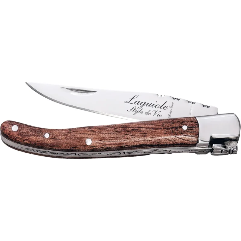 LAGUIOLE Luxury Line Zsebkés, rózsafa nyéllel, magasság 30 mm, hossz 160 mm Ajánlat