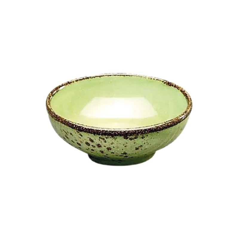 CreaTable Nature Dip tálka, zöld, magasság 30 mm, átmérő 80 mm Újdonság