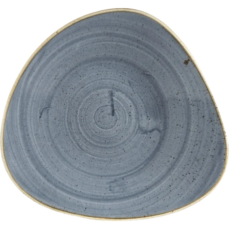 Vásárlói kedvenc CHURCHILL Stonecast Blueberry Háromszög alakú tál, hossza 235 mm