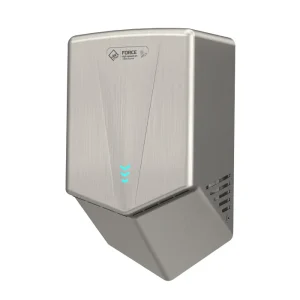 Ne maradj le Jet Dryer FORCE Meleg levegős kézszárító, szálcsiszolt rozsdamentes acél