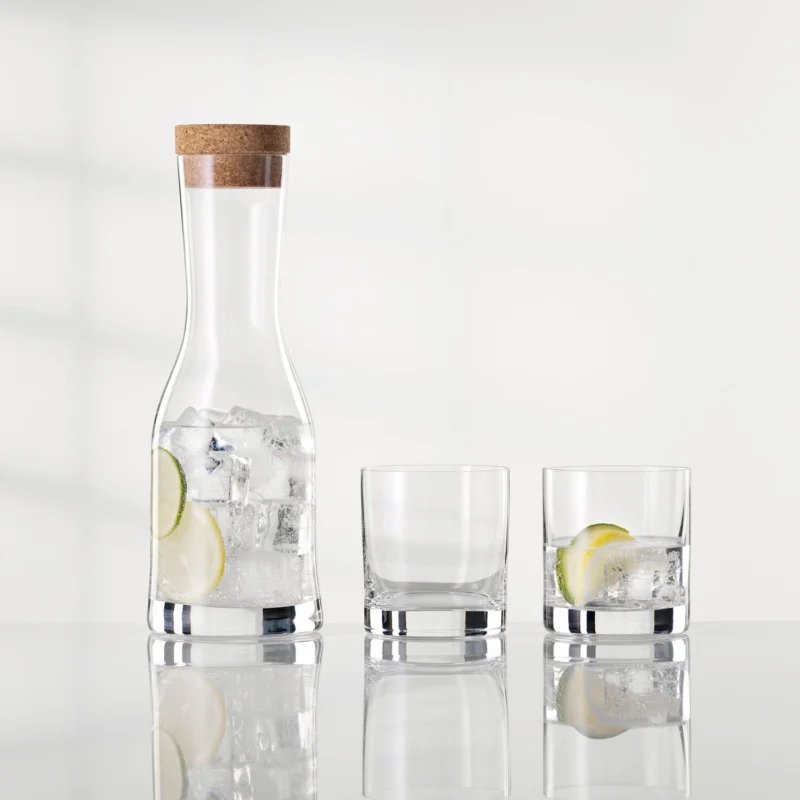 Bohemia Cristal Libera vizeskancsó és pohár készlet 4 db Biztonságos fizetés