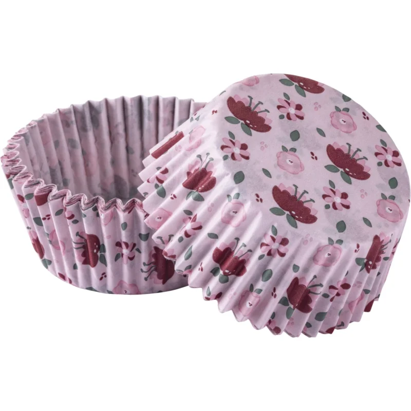 Árengedmény Fackelmann muffin papírtálca, Virágok, 50 db