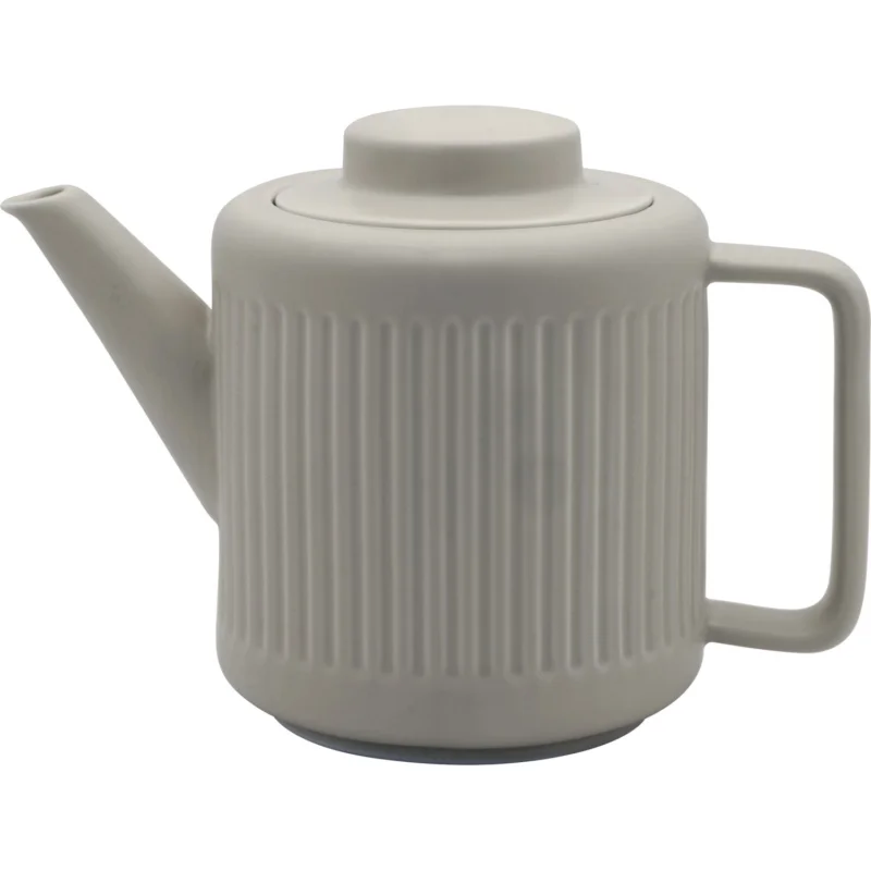 Bredemeijer Skagen Teáskanna, porcelán, szürke, 1,20 liter, magasság 155 mm Expressz kézbesítés