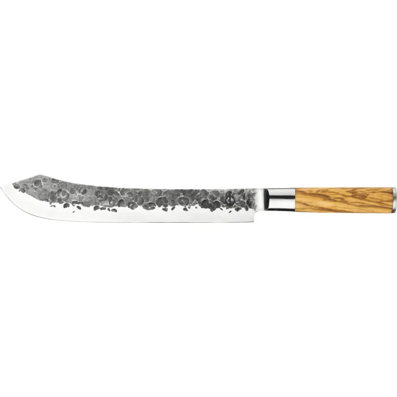 Alacsony ár FORGED Olive Henteskés japán 440C acélból, pengehossz 255 mm