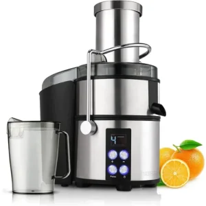 Szezonális akció HEINRICHS HPJ 8694 Gyümölcscentrifuga inox