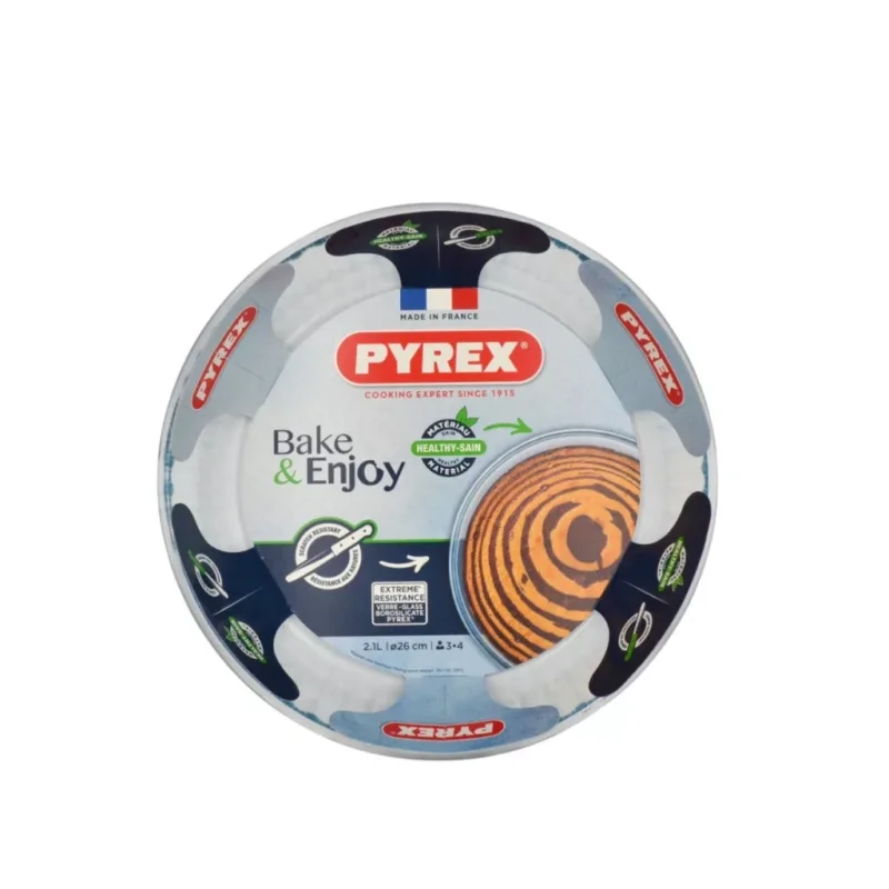 Vedd meg most Pyrex Bake & Enjoy kerek üveg sütőforma 26 cm 2,1 liter