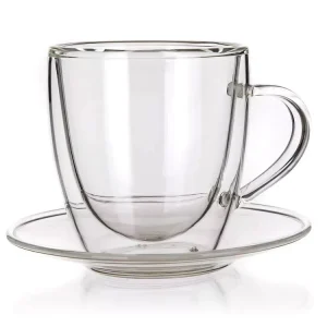 Exkluzív ajánlat Banquet Doblo duplafalú kávés csésze csészealjjal 80 ml
