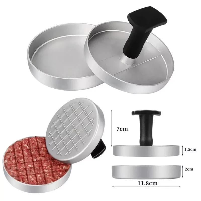 Alumínium Hamburger/húspogácsa készítő 11,8 cm Vedd meg online