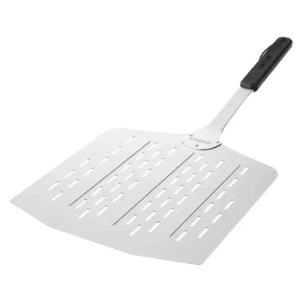 Gyors kiszállítás COZZE Pizzalapát perforált – alumínium (60x28x28 cm) – 13″