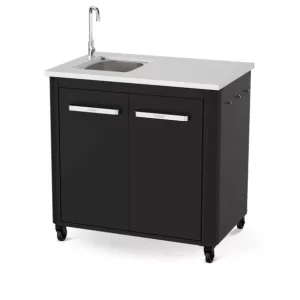Gyors szállítás COZZE kültéri konyha modul mosogatóval (90 cm)