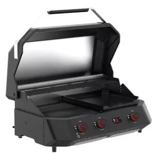 COZZE Plancha 800 COMBO gázüzemű grill+rostlap 3 égős Kedvezményes ár