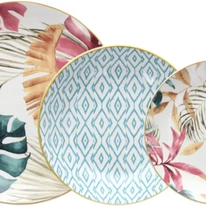 Tognana TROPICAL ROSE MADISON porcelán étkészlet 18 db Bestseller
