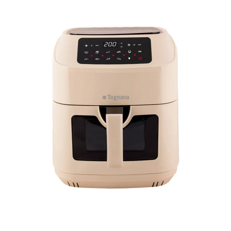 Gyors kiszállítás Tognana Air Fryer, 9,2 L 1800-2150W, digitális kijelző, 8 program pezsgő szín