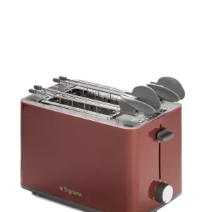 Tognana kenyérpirító 850W 4 funkció 7 barnítási fokozat piros szín Kedvezmény