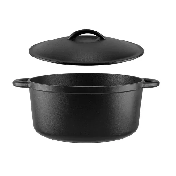 Öntöttvas Lábas 26 cm 5 liter Íves fülű Korlátozott ajánlat
