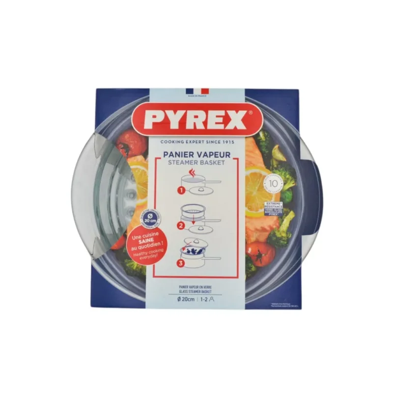 Legkelendőbb Pyrex kerek üveg pároló 20 cm