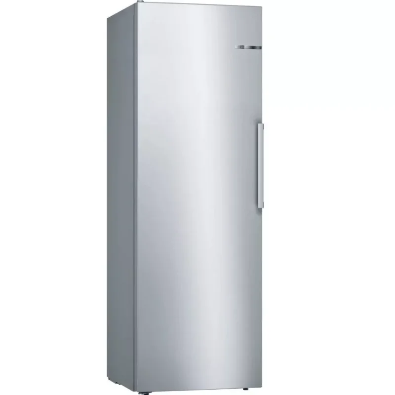 Gyors kiszállítás Bosch KSV33VLEP Egyajtós hűtőszekrény E Energiaosztály, Hűtő 324L, Nofrost nélkül, Zajszint 39 dB, Szél 60 cm, Mag 176 cm, Mély 65 cm, Digitális kijelző nélkül