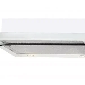 Nézd meg most Cata TF-2003/60 LED WHITE GLASS Beépíthető Kihúzható páraelszívó LED világítás 1 db motor,600 m3/h,46-57 dB,60 cm széles,C