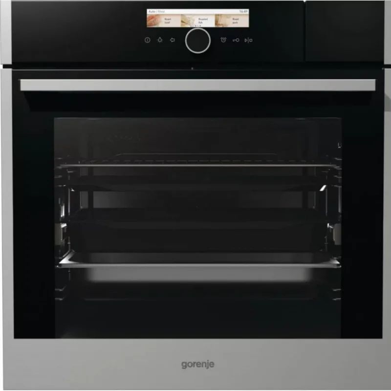 Azonnal elérhető Gorenje BCS798S24X Beépíthető Gőzsütő 16 funkcióval,73 L,Teleszkópos sütősín,Könnyen tisztítható