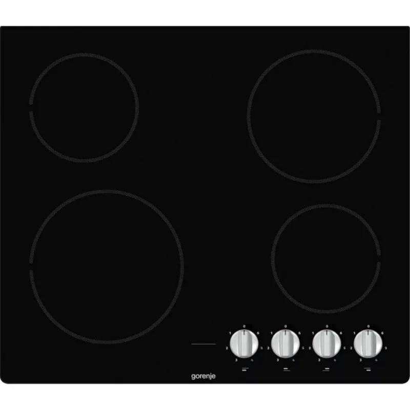 Vedd meg most Gorenje EC641BSC Beépíthető Kerámia főzőlap Keret nélküli,6200 W,Mechanikus vezérlés,Gyerekzár nélkül,nélkül