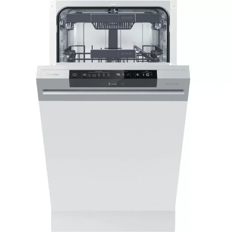Népszerű Gorenje GI561D10S Beépíthető mosogatógép, 10 teríték,9 L,7 prog.,45 dB,D,Felső evőeszk.,45 cm,Digit.kijelző,Autom.ajtónyit.