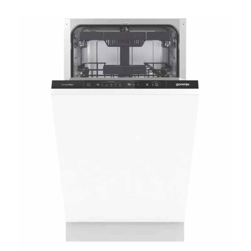 Gyors kiszállítás Gorenje GV561D10 Beépíthető mosogatógép, 11 teríték,9 L,7 prog.,45 dB,D,Felső evőeszk.,45 cm,Digit.kijelző,Autom.ajtónyit.