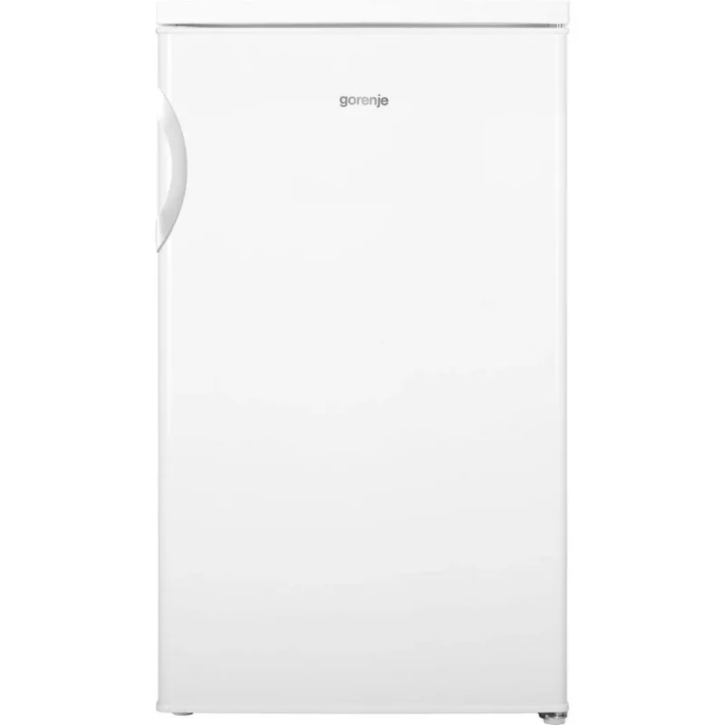 Utolsó esély Gorenje RB492PW Egyajtós hűtőszekrény fagyasztóval E,106L/14L,Nofrost nélkül,40 dB,Szél 56 cm,Mag 84.5 cm,Mély 59.3 cm