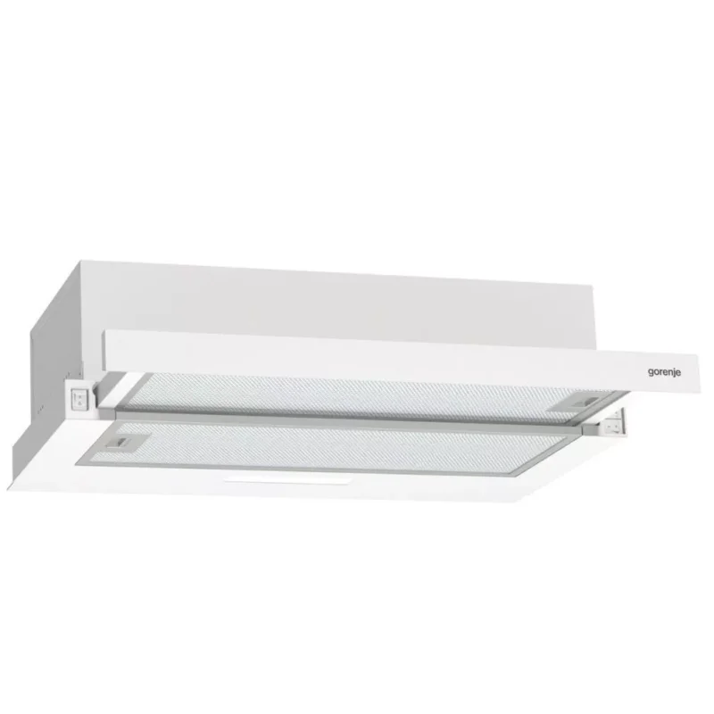 Gorenje TH60E3W Beépíthető Kihúzható páraelszívó LED világítás 1 db motor,350 m3/h,62-67 dB,60 cm széles,C Legjobb ár