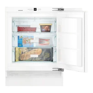 Liebherr SUIG 1514 BeépíthetőFagyasztószekrény, E/95L,Nofrost nélkül,38 dB,Szél 60 cm,Mag 82 cm,Mély 55 cm Akció