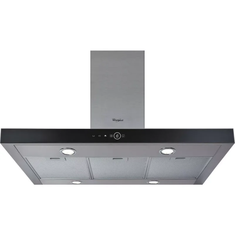 Legkelendőbb Whirlpool AKR 504 IX Sziget páraelszívó LED világítás 1 db motor,704 m3/h,53-62 dB,100 cm széles,B