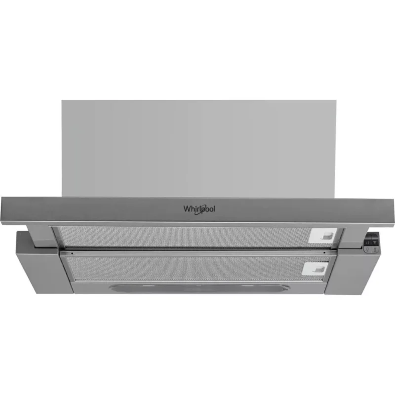 Olcsóbb Whirlpool AKR 634 GY/3 Beépíthető Kihúzható páraelszívó LED világítás 1 db motor,647 m3/h,60 cm széles,A,