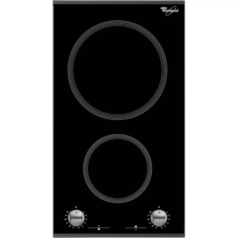 Whirlpool AKT 360 IX Beépíthető Kerámia főzőlap Keret nélküli,3500 W,Mechanikus vezérlés,Gyerekzár nélkül,nélkül,1 fázisra köthető Utolsó esély