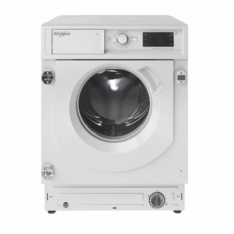 Legkelendőbb Whirlpool BI WMWG 71483E EU N Beépíthető Elöltöltős mosógép D,7 kg,Normál mélység,1400 ford/perc,72 dB,Inverter motorral,Gőzfunkció nélkül