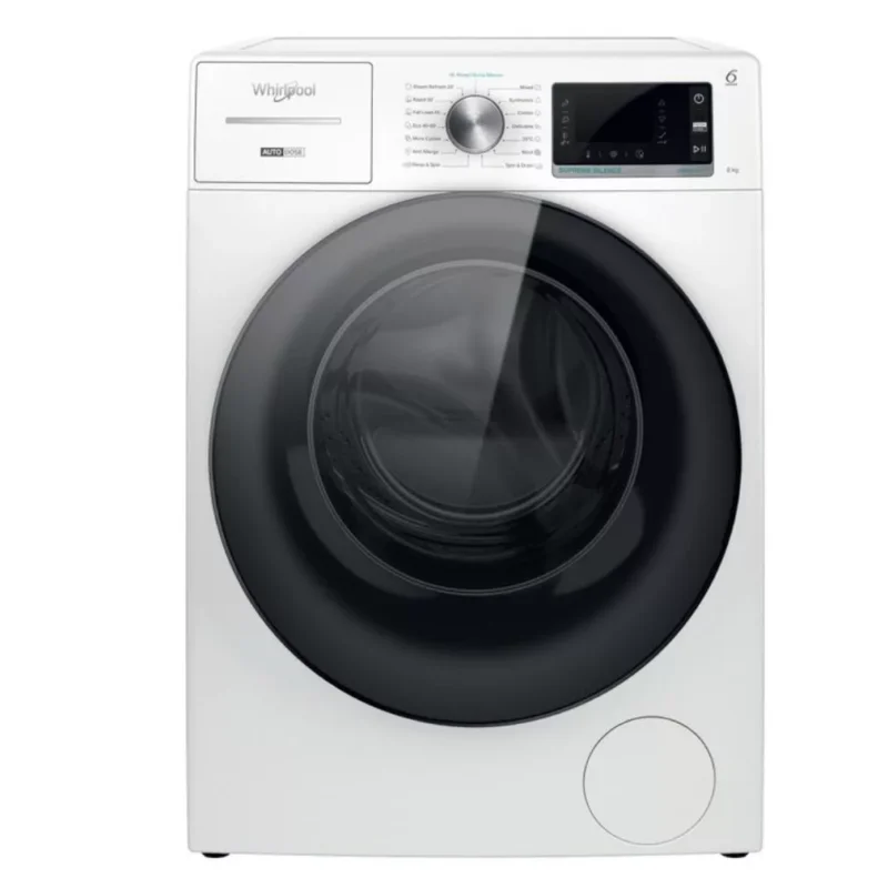 Utolsó esély Whirlpool W7X W845WB EE Elöltöltős mosógép B,8 kg,Normál mélység,1400 ford/perc,65 dB,Inverter motorral,Gőzfunkcióval