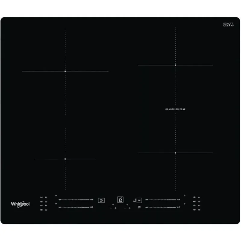 Ajánlat Whirlpool WB S2560 NE Beépíthető Indukciós főzőlap Keret nélküli,7200 W,Érintőszenzoros,Gyerekzár,